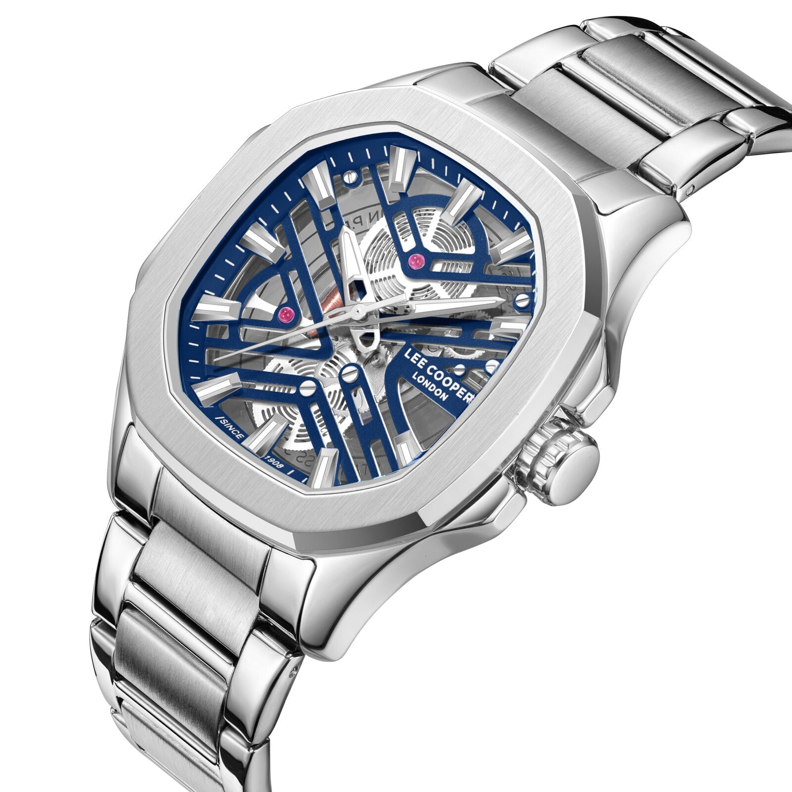 Lee Cooper Silver Men's Watch LC08246.390