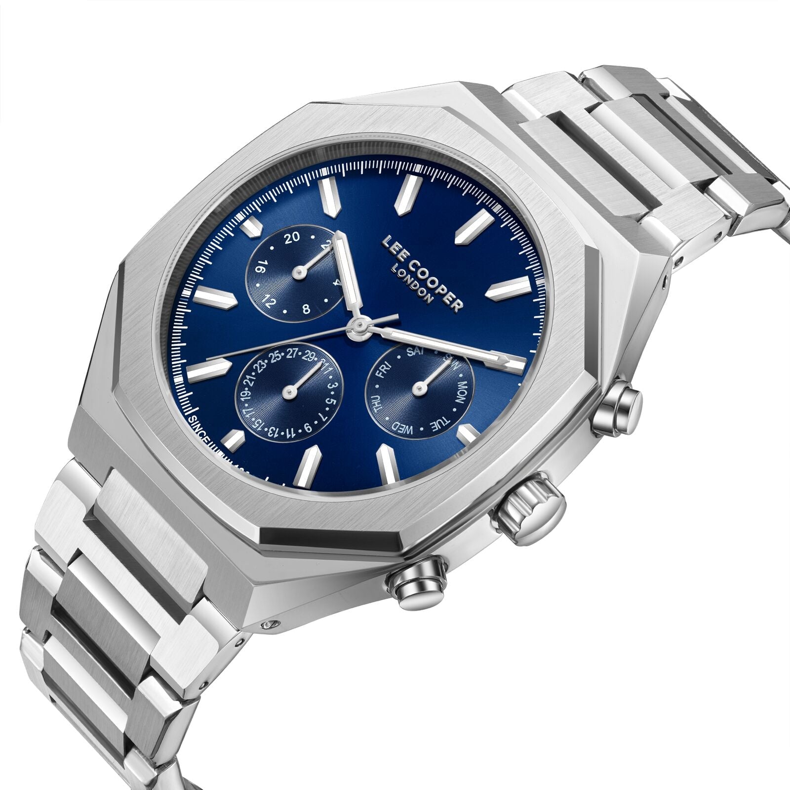 Lee Cooper Silver Men's Watch LC08045.390