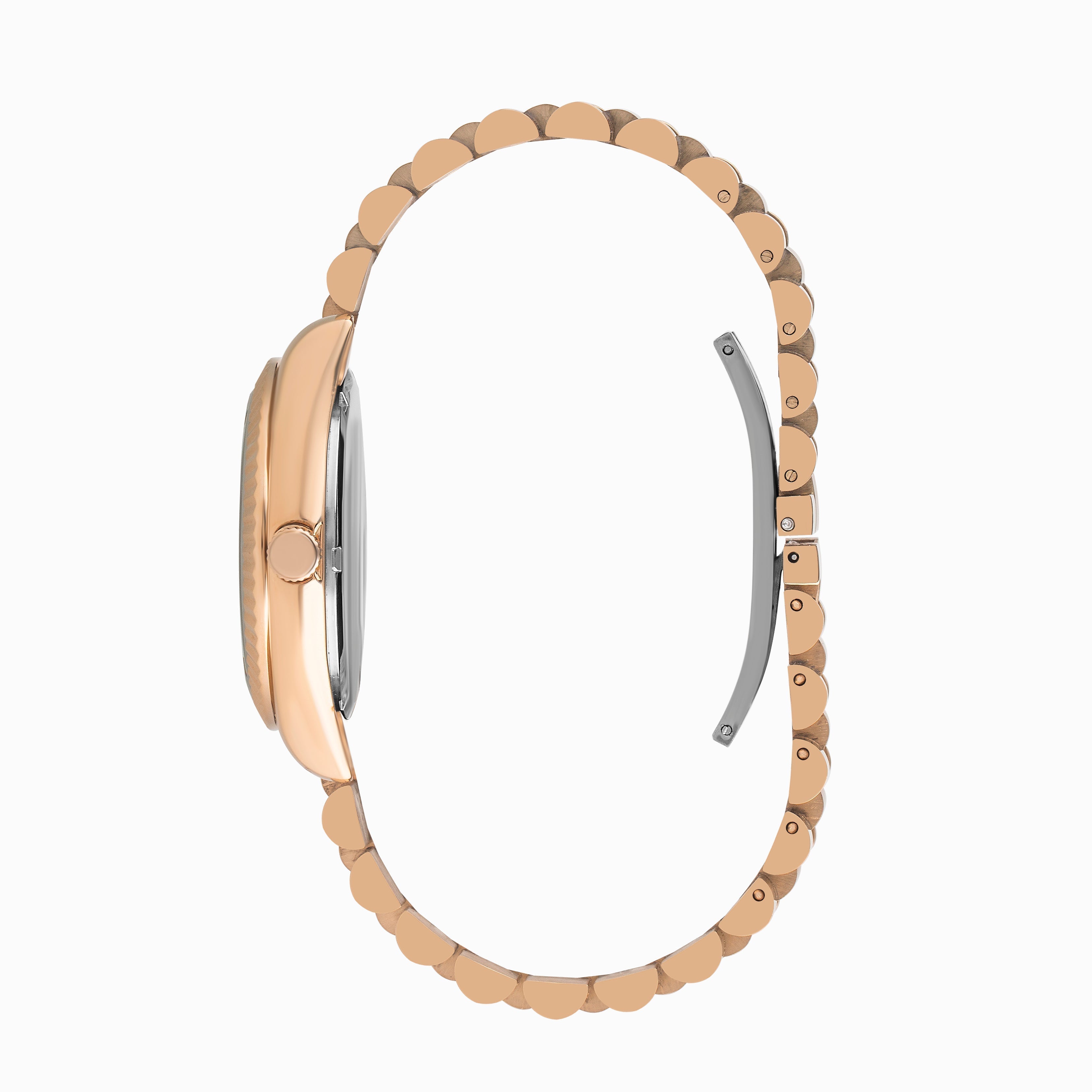 BEVERLY HILLS POLO CLUB Mother of Pearl Dial Diamond Watch – BP3172C.430