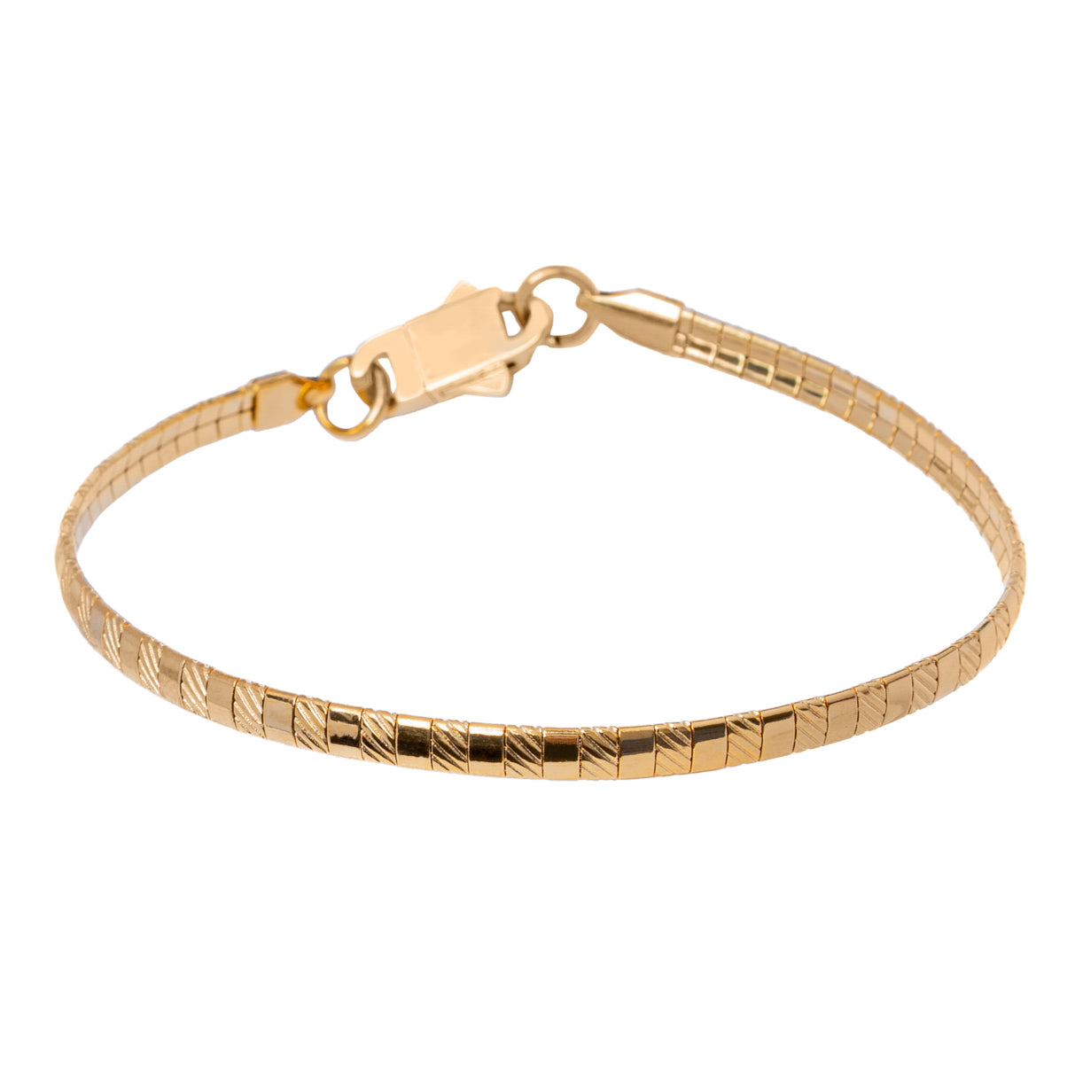 Big Daddy 4MM Gold Omega Bracelet - Bracelet