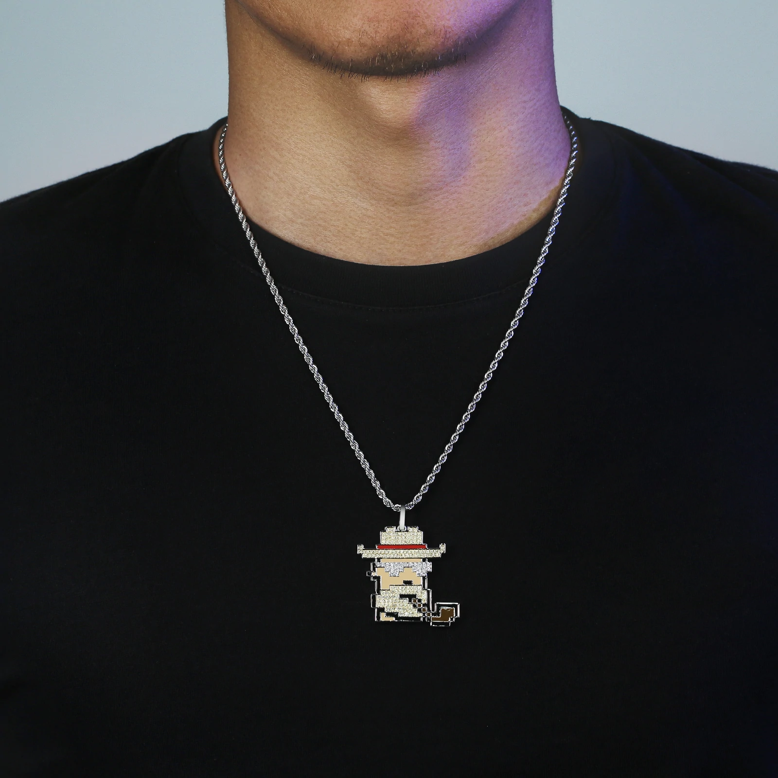 Big Daddy Cryptopunk NFT Pendant #4 - Limited edition - Pendant