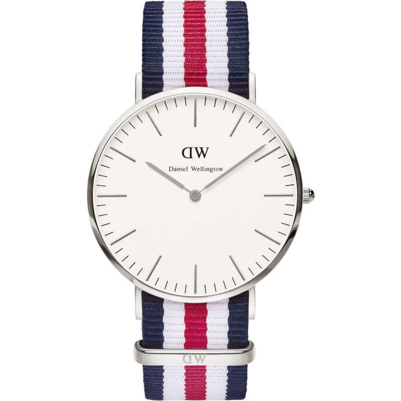 Daniel Wellington Canterbury 40mm Men's Silver Watch DW00100016