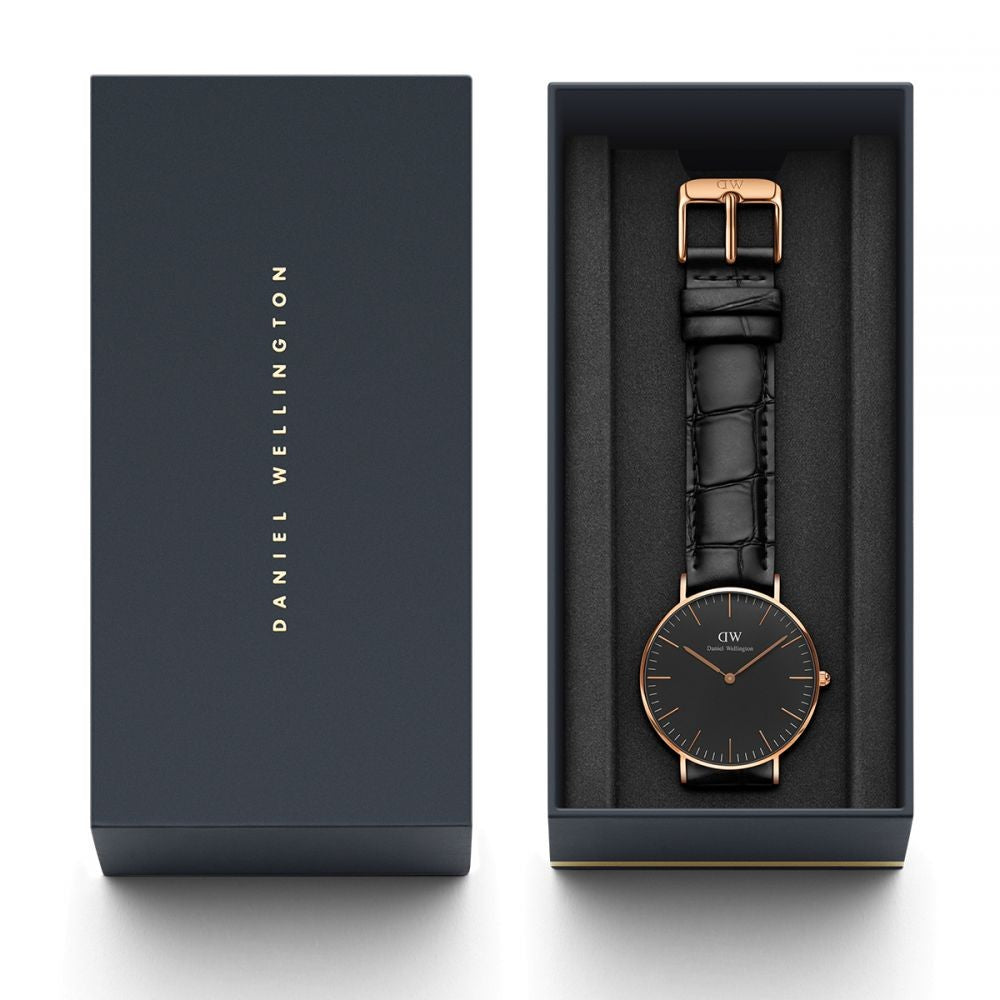 Daniel Wellington Reading 36mm Women's Gold Watch DW00100141