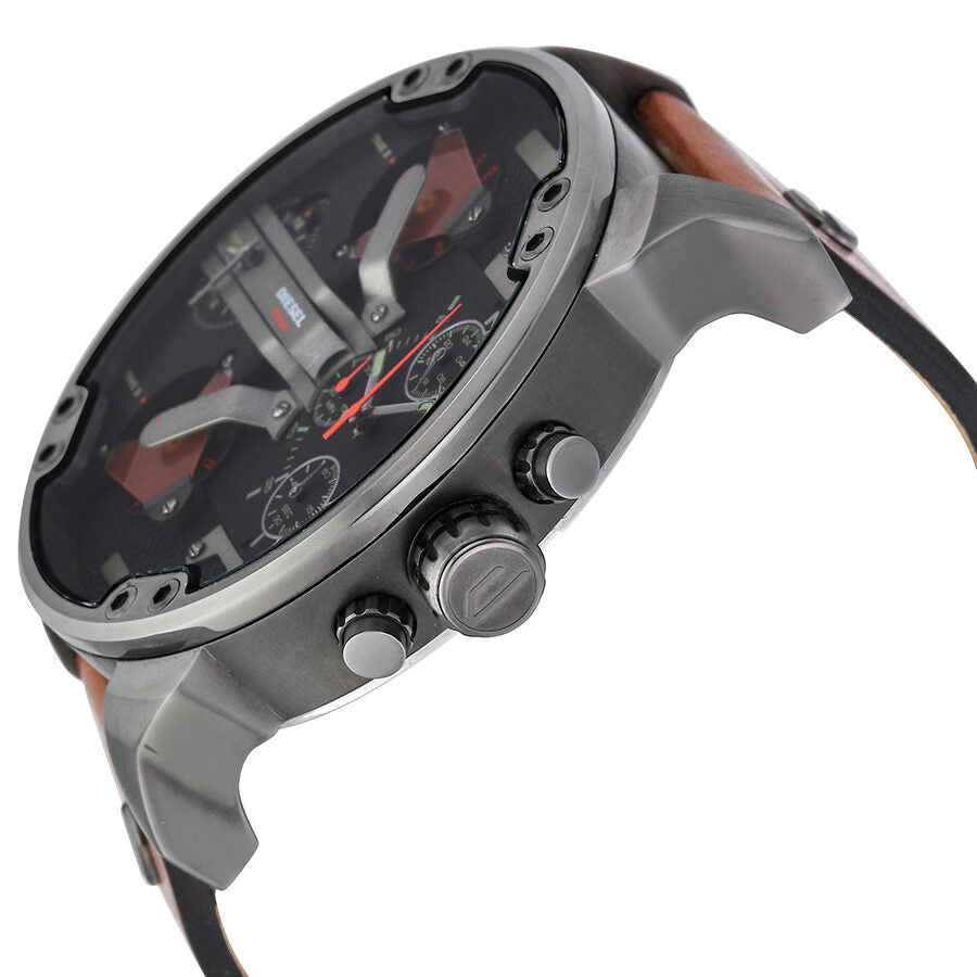 Diesel Mr. Daddy 2.0 Black Dial Quartz Men's Watch DZ7332