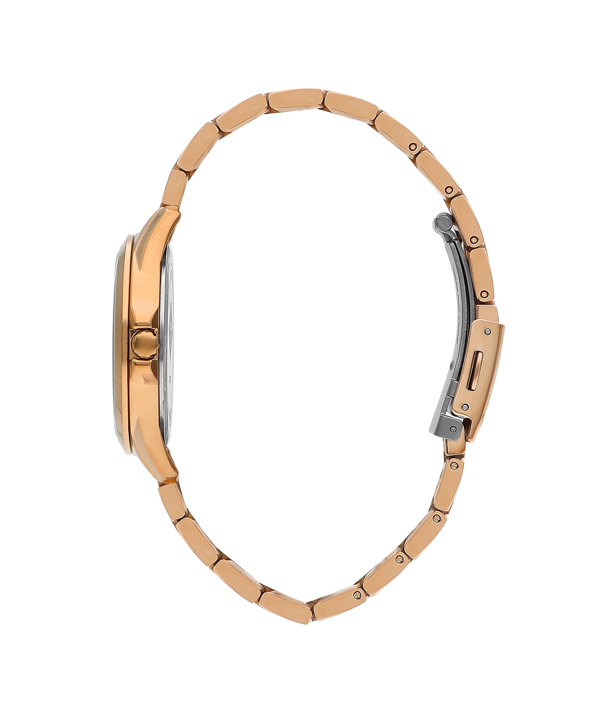 Lee Cooper 34MM Rose Gold Analog Metal Strap Watch – LC07923.430