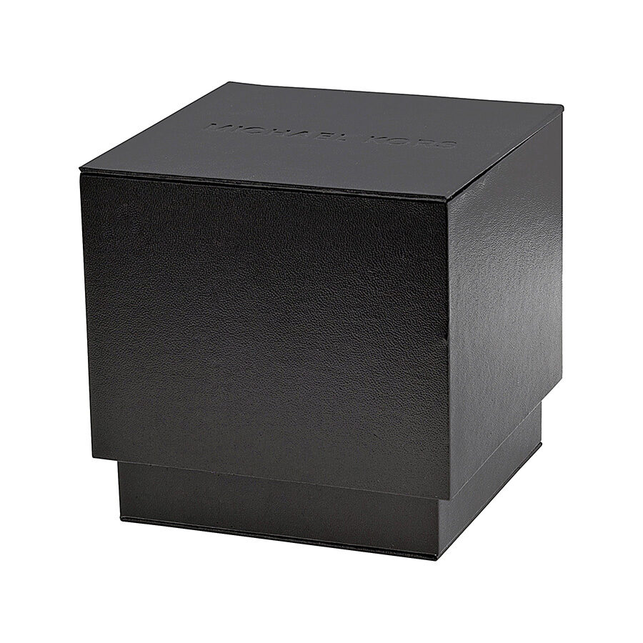 Michael Kors Darci Black Dial Black Ion-plated Ladies Watch MK3322