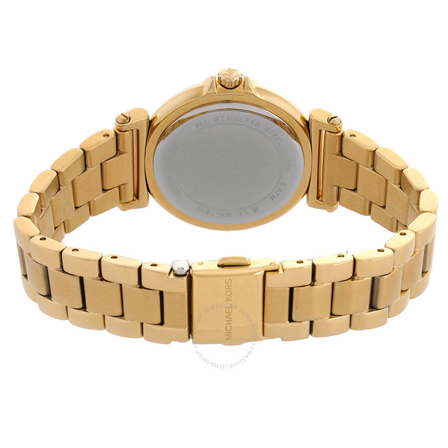 Michael Kors Maren Quartz Gold Dial Ladies Watch MK7516