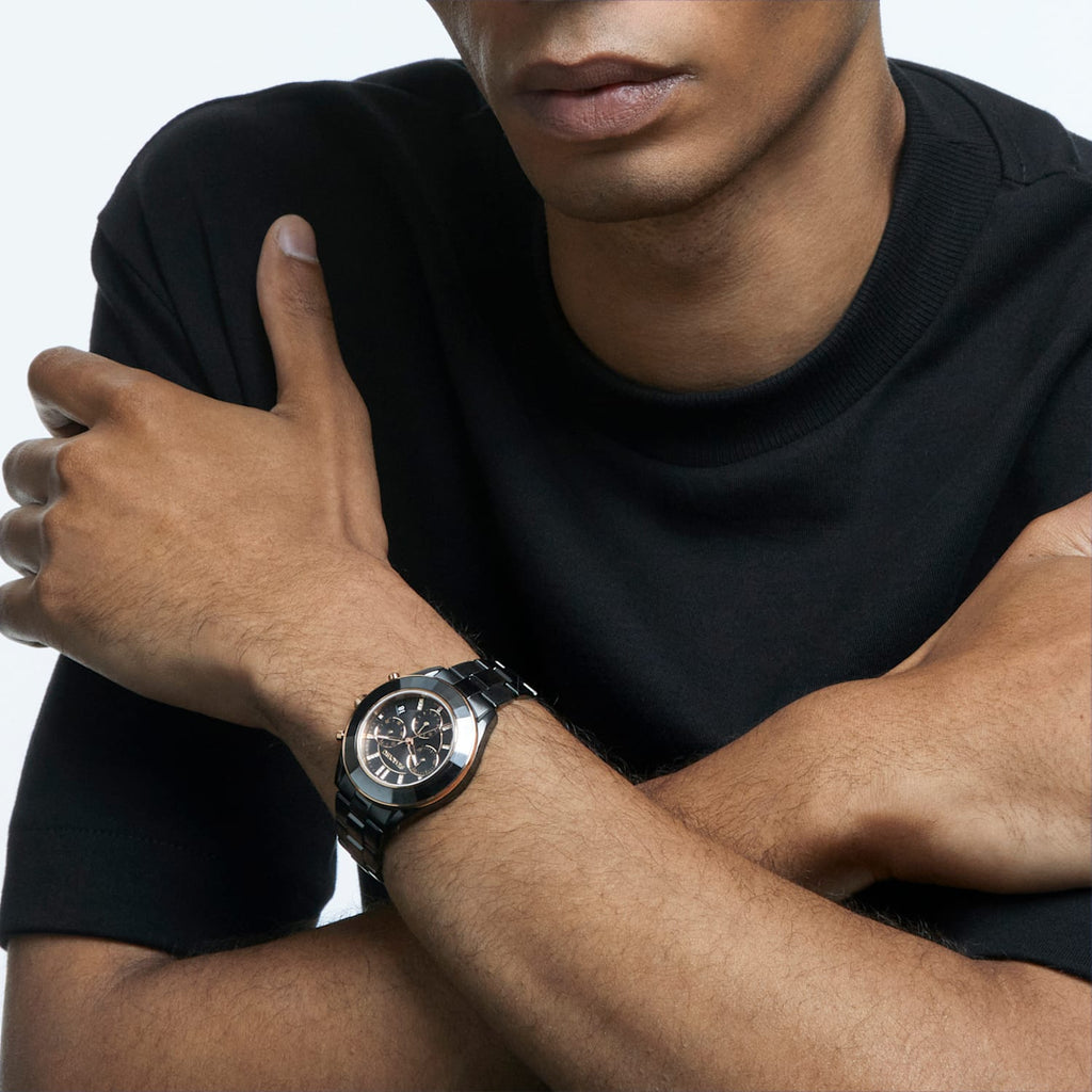 Swarovski Octea Lux Sport Black Watch - 5610472