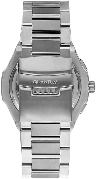 Quantum Quartz Movement Multi Function Display and Metal Strap Watch ADG1032.350