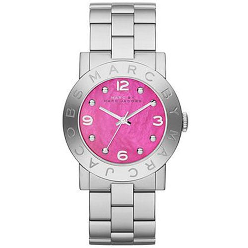 Marc By Marc Jacobs Amy Pink Women's Steel Classic Watch MBM8623 - Watches of America