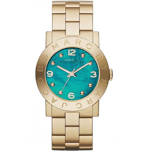 Marc By Marc Jacobs Amy Green Women's Gold Classic Watch MBM8624 - Watches of America