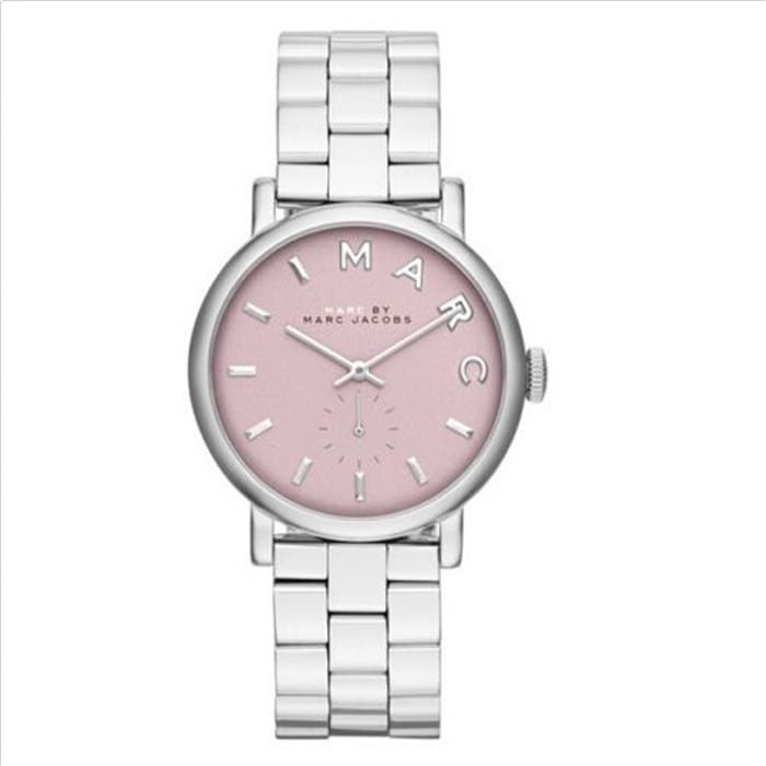 Marc By Marc Jacobs Baker Pink Women's Steel Wrist Watch MBM3280 - Watches of America