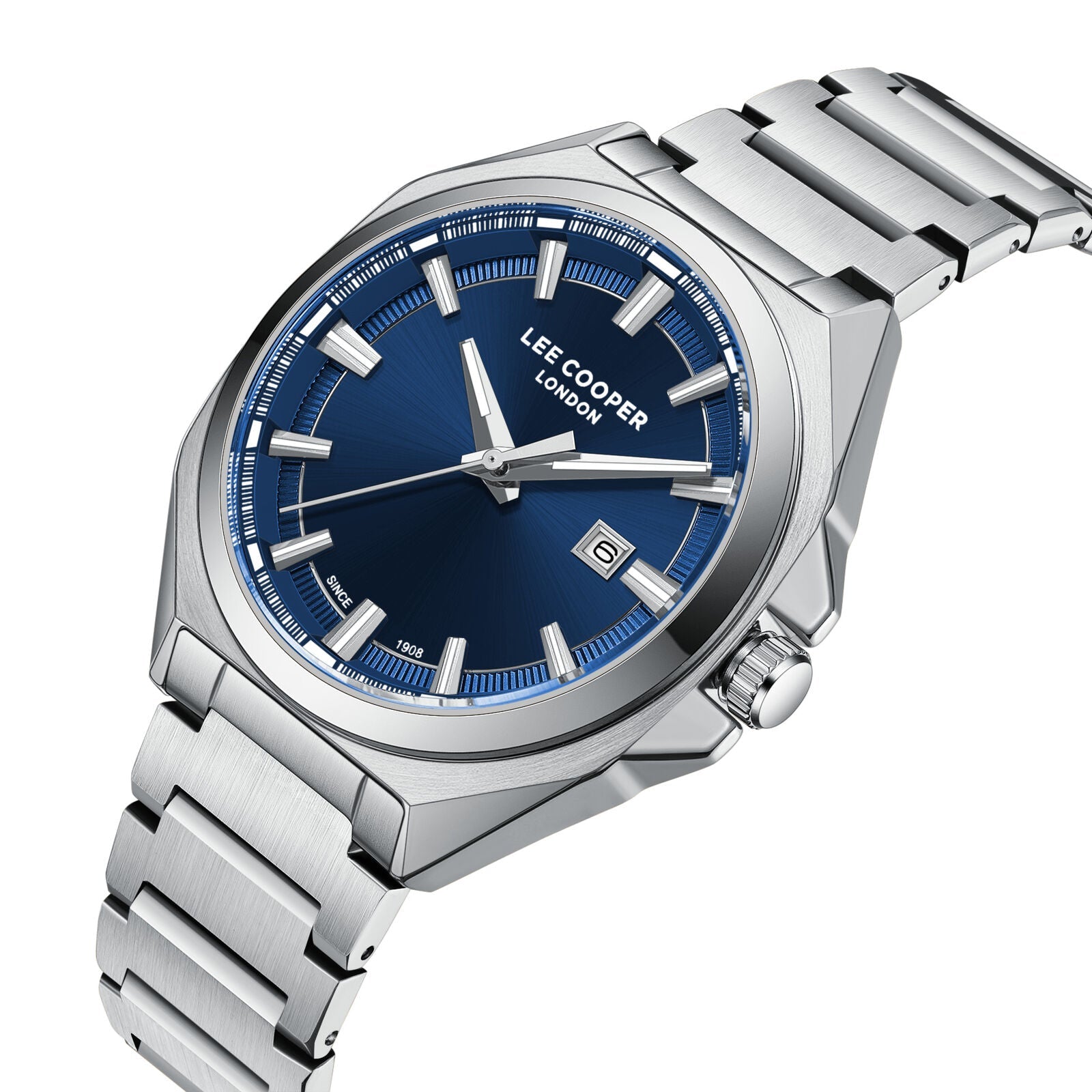 Lee Cooper Silver Men's Watch LC08271.390