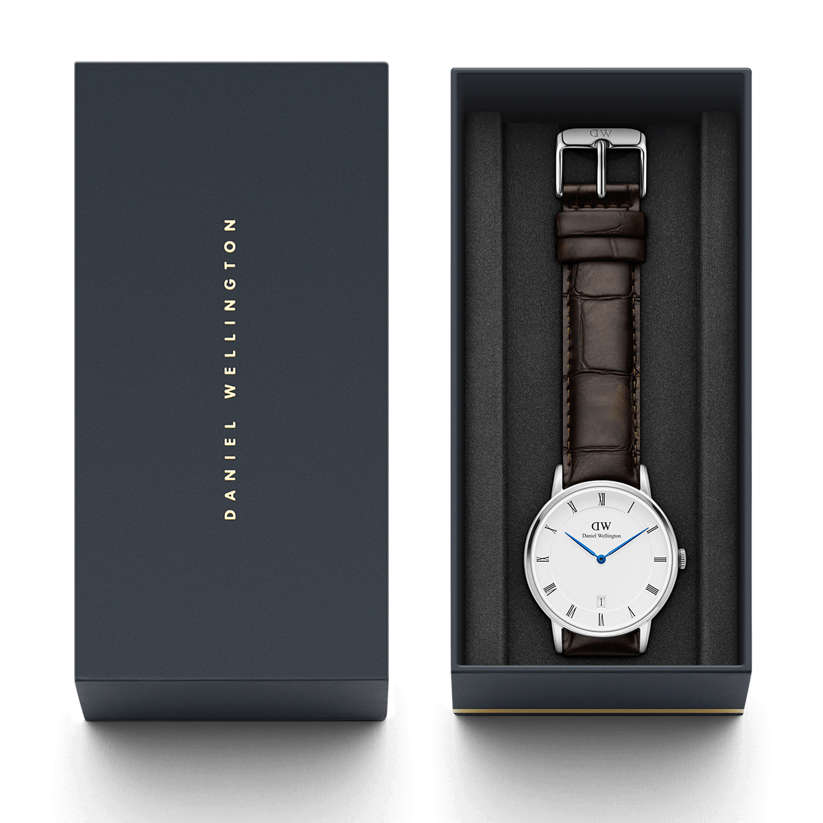 Daniel Wellington Dapper York 38mm Men's Silver Watch DW00100089