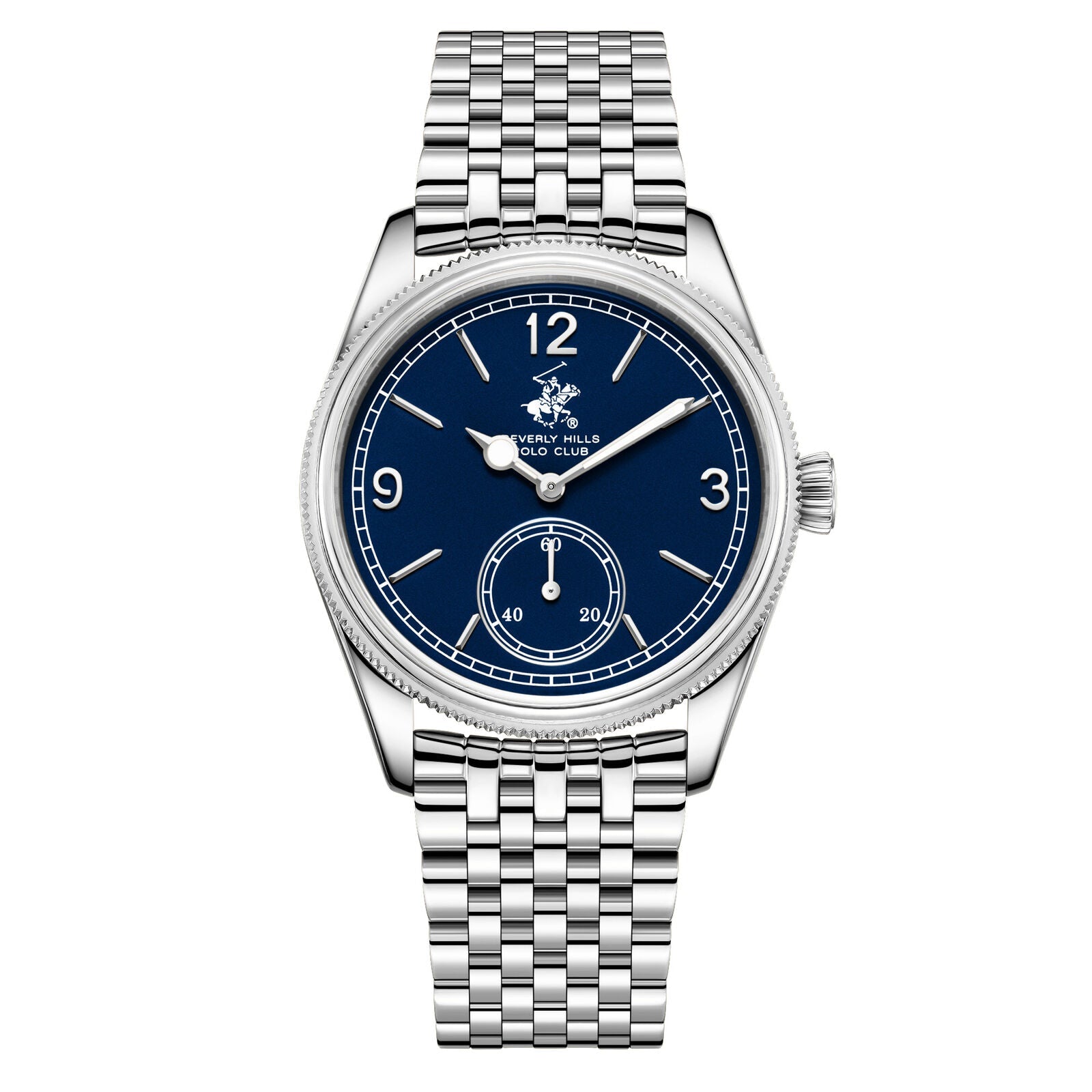 Beverly Hills Polo Club Silver Men's Watch BP3890X.390