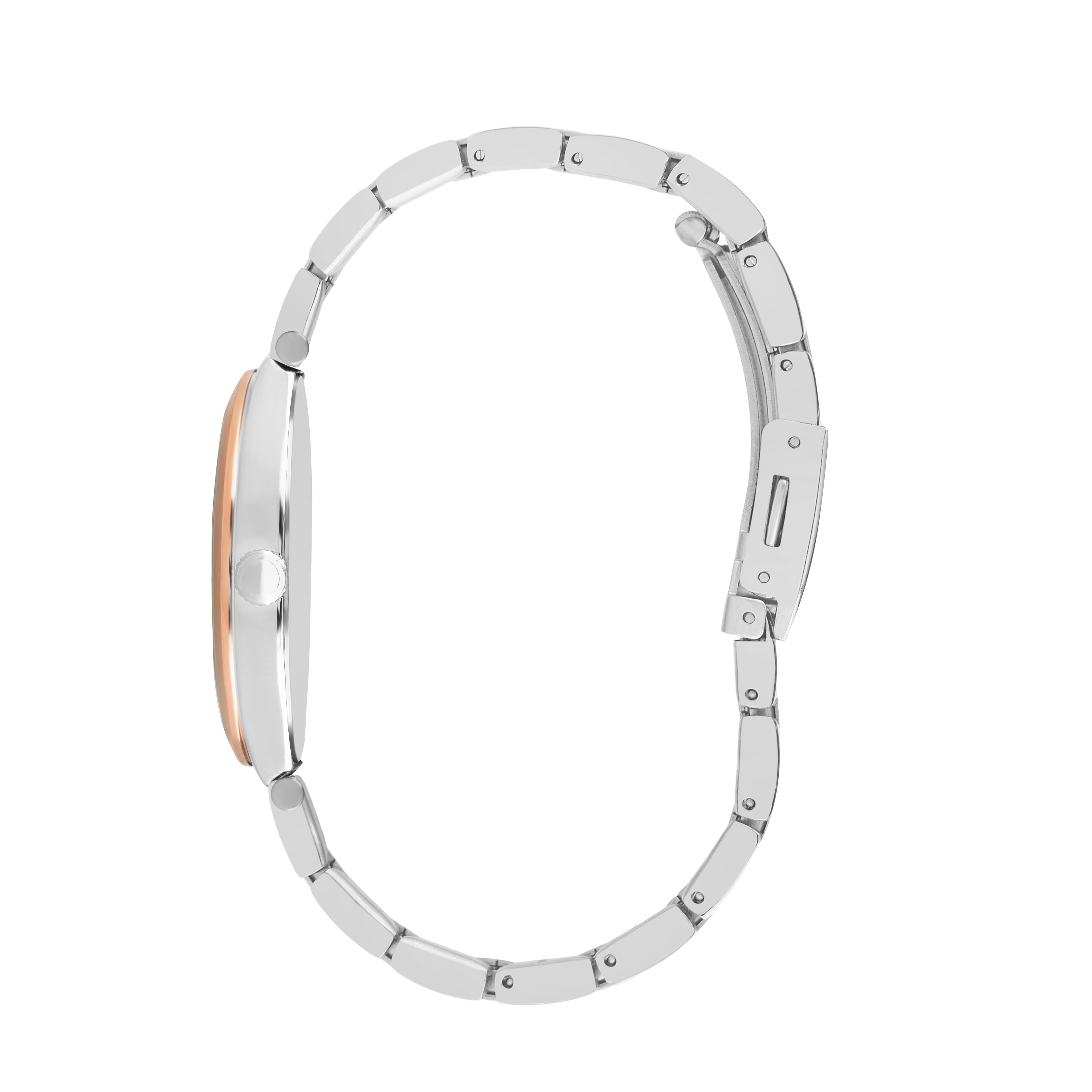 Lee Cooper Silver Dial Analog Metal Strap Watch – LC07440.520