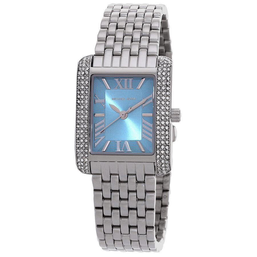 Michael Kors Emery Quartz Crystal Blue Dial Ladies Watch MK4829