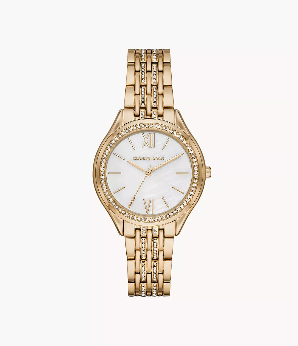 Michael Kors Gold Ladies Watch - MK7078