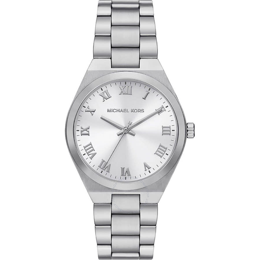 Michael Kors Lennox Quartz Silver Dial Ladies Watch MK7393