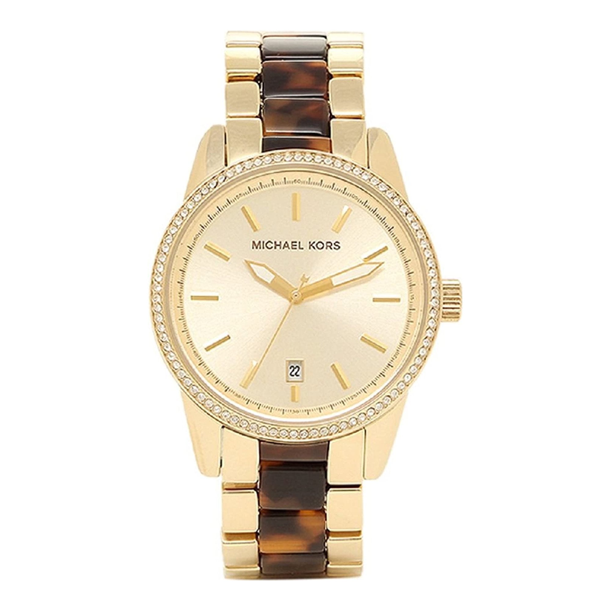 Michael Kors Two Tone Stainless Steel Women's Watch MK6372