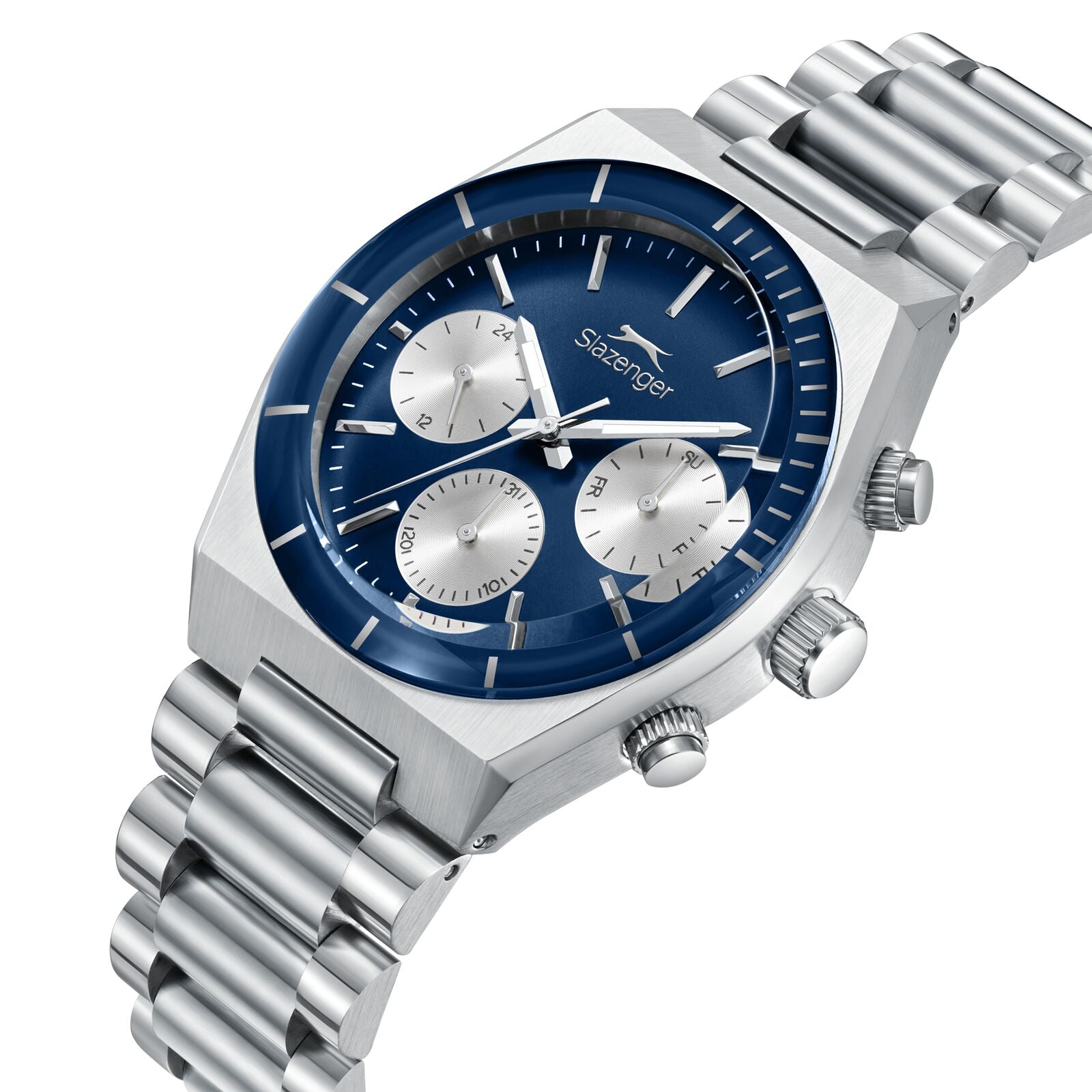 SLAZENGER Silver Stainless Steel Men's Watch - SL.09.2484.2.02